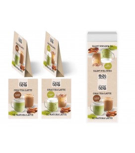 DISPLAY MATCHA/CHAI FRIO + MATCHA/CHAI CALIENTE