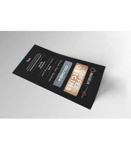 PACK 10 unidades / ETIQUETA ORIGINS COLOMBIA