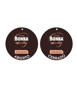 PLACA ABIERTO/CERRADO BONKA ECO